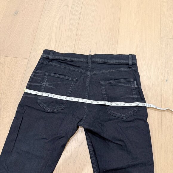 SAINT LAURENT D21 SLIM FIT MEDIUM WAIST MEN'S JEANS 32 D21 W/SL-MW - Picture 12 of 16